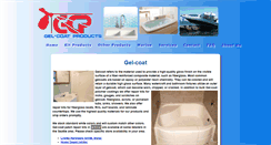 Desktop Screenshot of gelcoatproducts.com