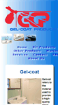 Mobile Screenshot of gelcoatproducts.com